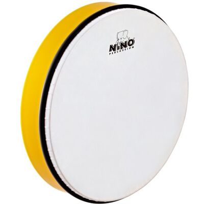 Nino Percussion Hand Drum Instrument Sehr Große Handtrommel für Kinder ab 5 Jahren Durchmesser 12 Zoll (ca. 30,5 cm) Kunststoff, Gelb (NINO6Y) Nino Percussion Hand Drum Instrument Sehr Große Handtrommel für Kinder ab 5 Jahren Durchmesser 12 Zoll (ca. 30,5 cm) Kunststoff, Gelb (NINO6Y)