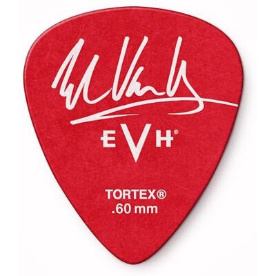 Dunlop Plektrum Eddie Van Halen, Frankenstein, 6 Stück, 0,60mm Dunlop Plektrum Eddie Van Halen, Frankenstein, 6 Stück, 0,60mm