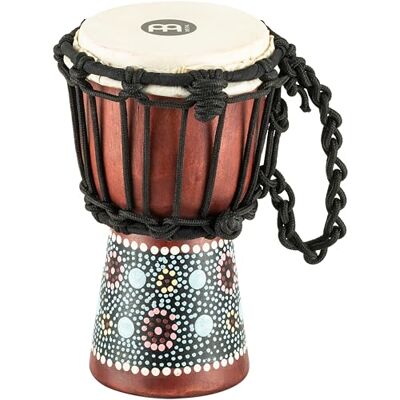 Meinl Percussion Meinl Headliner Djembe HDJ8-XXS, 4-1/2", Flower Design Meinl Percussion Meinl Headliner Djembe HDJ8-XXS, 4-1/2", Flower Design