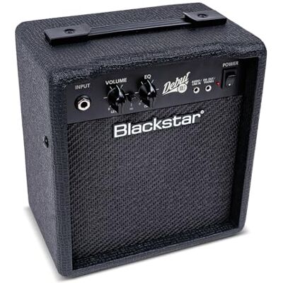 BLACKSTAR Debut 10 LT E-Gitarren-Combo-Verstärker mit 10 Watt, perfekt für Anfänger, zum Üben zu Hause Lautstärke- und EQ-Regler, Audio-Eingang und emulierter Ausgang/Kopfhörer BLACKSTAR Debut 10 LT E-Gitarren-Combo-Verstärker mit 10 Watt, perfekt für Anfänger, zum Üben zu Hause Lautstärke- und EQ-Regler, Audio-Eingang und emulierter Ausgang/Kopfhörer