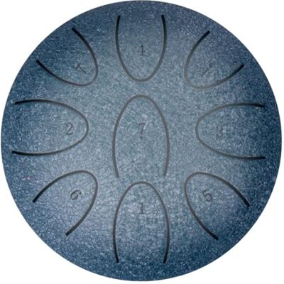 Generic 4 Zoll Steel Tongue Drum 9-Note Handpan for Yoga Musik Meditation Tragbar Outdoor Chakra Drum Generic 4 Zoll Steel Tongue Drum 9-Note Handpan for Yoga Musik Meditation Tragbar Outdoor Chakra Drum