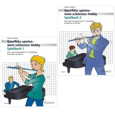 soundman Querflöte spielen mein schönstes Hobby Spielbuch 1 und Spielbuch 2 (ED 9486, ED 9487, 9783795757595, 9783795757601) + Querflöten-Reinigungstuch (Starterset) soundman Querflöte spielen mein schönstes Hobby Spielbuch 1 und Spielbuch 2 (ED 9486, ED 9487, 9783795757595, 9783795757601) + Querflöten-Reinigungstuch (Starterset)