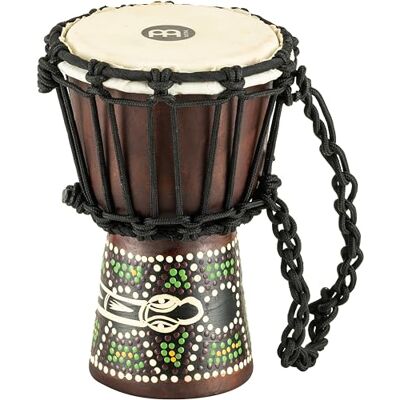 Meinl Percussion Meinl Headliner Djembe HDJ6-XXS, 4-1/2", Dark Serpent Design Meinl Percussion Meinl Headliner Djembe HDJ6-XXS, 4-1/2", Dark Serpent Design