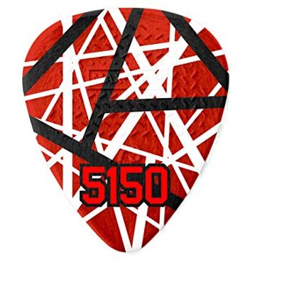 Dunlop Plektrum Eddie Van Halen Max Grip, 5150, 6 Stück Dunlop Plektrum Eddie Van Halen Max Grip, 5150, 6 Stück