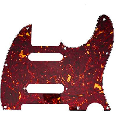 Musiclily Pro 8 Löcher SS TL Schlagbrett 4-lagig Vintage Tortoise für USA/Mexico Fender Deluxe Nashville Tele Style E-Gitarre Musiclily Pro 8 Löcher SS TL Schlagbrett 4-lagig Vintage Tortoise für USA/Mexico Fender Deluxe Nashville Tele Style E-Gitarre