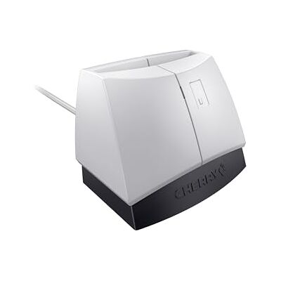 CHERRY SmartTerminal ST-1144UB USB cardreader Pale Grey Chipkarten Lesen & Beschreiben, Zugriffskontrolle, Netzwerk-Logon, Online-Transaktionen, Einhändig Bedienbar, TAA-Konform CHERRY SmartTerminal ST-1144UB USB cardreader Pale Grey Chipkarten Lesen & Beschreiben, Zugriffskontrolle, Netzwerk-Logon, Online-Transaktionen, Einhändig Bedienbar, TAA-Konform