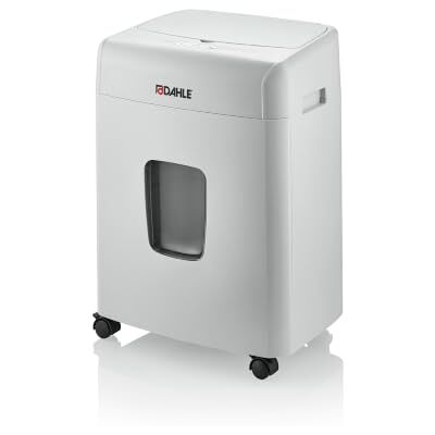 Dahle ShredMATIC 90 Aktenvernichter, Sicherheitsstufe P4, Autofeed 90 Blatt Automatischer Einzug für bis zu 90 Blatt, manueller Einzug, Partikelschnitt P-4, wartungsfrei, 23L Behälter Dahle ShredMATIC 90 Aktenvernichter, Sicherheitsstufe P4, Autofeed 90 Blatt Automatischer Einzug für bis zu 90 Blatt, manueller Einzug, Partikelschnitt P-4, wartungsfrei, 23L Behälter