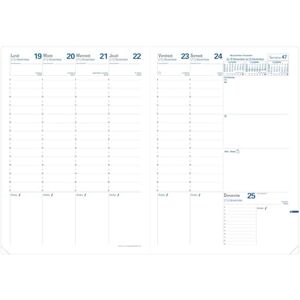 QUO VADIS Nachfüllpack Agenda – 2025 – Consul – Wochenkalender – Französisch – 13 Monate von Dezember bis Dezember – 21 x 29,7 cm – Papier Clairefontaine weiß – hergestellt in Frankreich QUO VADIS Nachfüllpack Agenda – 2025 – Consul – Wochenkalender – Französisch – 13 Monate von Dezember bis Dezember – 21 x 29,7 cm – Papier Clairefontaine weiß – hergestellt in Frankreich