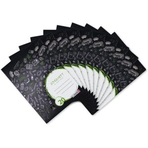 LANDRÉ Schulheft A4, 16 Blatt, Lineatur 20, blanko, 10 Stück LANDRÉ Schulheft A4, 16 Blatt, Lineatur 20, blanko, 10 Stück
