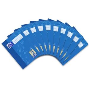 Oxford 100050376 Schulheft - Blau, 32 Blatt, 10er Pack Oxford 100050376 Schulheft - Blau, 32 Blatt, 10er Pack