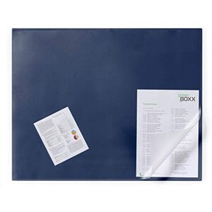 Durable Schreibtischunterlage (mit transparentem Overlay, 650 x 520 mm) 1 Stück, dunkelblau, 720307 Durable Schreibtischunterlage (mit transparentem Overlay, 650 x 520 mm) 1 Stück, dunkelblau, 720307