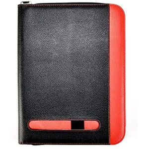 ARPAN Konferenzmappe mit Reißverschluss, A4, Kunstleder, Schwarz ARPAN Konferenzmappe mit Reißverschluss, A4, Kunstleder, Schwarz