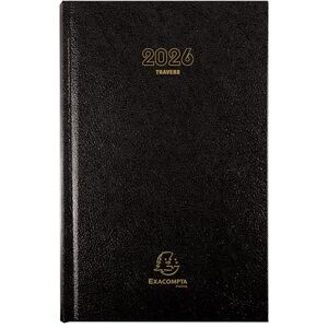 Exacompta 38271E Büro-Kalender, quadratisch, 13,5 x 21 cm, Januar bis Dezember Jahr 2021, Schwarz Exacompta 38271E Büro-Kalender, quadratisch, 13,5 x 21 cm, Januar bis Dezember Jahr 2021, Schwarz