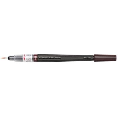 Pentel XGFL-141X Colour Brush, Einzigartiger Pinselstift gefüllt mit Aquarelltinte, sepia, 1 Stück Pentel XGFL-141X Colour Brush, Einzigartiger Pinselstift gefüllt mit Aquarelltinte, sepia, 1 Stück
