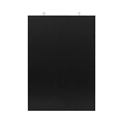 Europel Kreidetafel Wand 42x60 cm Rahmenlos, MDF mit Melaminoberfläche, Schwarz 1,5 cm stark, 2,8 kg, für Kreidemarker auf Wasserbasis, Montagematerial inklusive, Hoch- und Querformat, Innenbereich Europel Kreidetafel Wand 42x60 cm Rahmenlos, MDF mit Melaminoberfläche, Schwarz 1,5 cm stark, 2,8 kg, für Kreidemarker auf Wasserbasis, Montagematerial inklusive, Hoch- und Querformat, Innenbereich