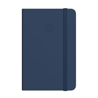 Antartik Notizheft mit Gummiband, fester Einband, A4, glatte Blätter, Marineblau, 100 Blatt, 80 g, FSC Antartik Notizheft mit Gummiband, fester Einband, A4, glatte Blätter, Marineblau, 100 Blatt, 80 g, FSC