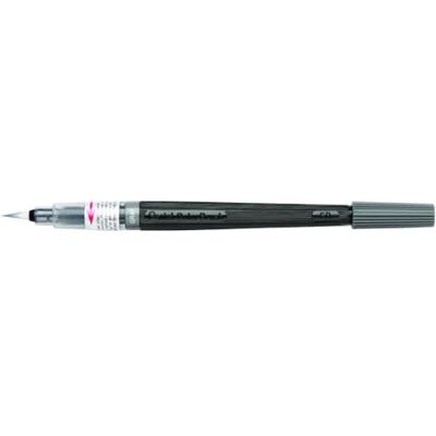 Pentel XGFL-137X Colour Brush, Einzigartiger Pinselstift gefüllt mit Aquarelltinte, Grau, 1 Stück Pentel XGFL-137X Colour Brush, Einzigartiger Pinselstift gefüllt mit Aquarelltinte, Grau, 1 Stück
