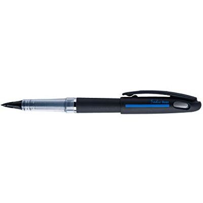Pentel Tradio TRJ99A-A, Fasermaler Sport Chic, Korpus schwarz matt, nachfüllbare Tinte Schwarz Schwarz Pentel Tradio TRJ99A-A, Fasermaler Sport Chic, Korpus schwarz matt, nachfüllbare Tinte Schwarz Schwarz