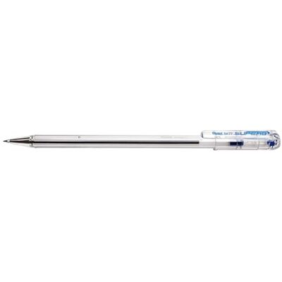 Pentel BK77-C Kugelschreiber, Metallspitze, 0,7 mm, blau, 12 Stück Pentel BK77-C Kugelschreiber, Metallspitze, 0,7 mm, blau, 12 Stück