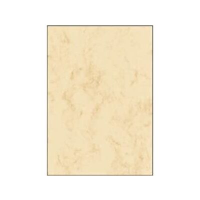 Sigel DP907 Hochwertiges Marmor-Papier beige, A5, 100 Blatt, Motiv beidseitig, Briefpapier 90 g, aus nachhaltigem Papier Sigel DP907 Hochwertiges Marmor-Papier beige, A5, 100 Blatt, Motiv beidseitig, Briefpapier 90 g, aus nachhaltigem Papier