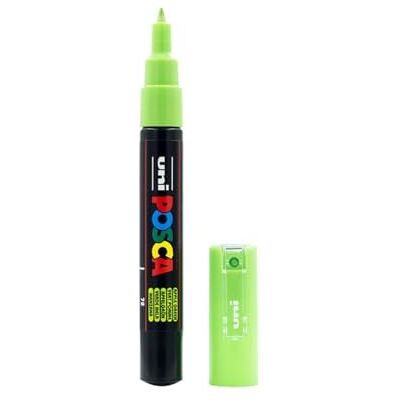 uni-ball POSCA 186770 POSCA Marker mit extra feiner Rundspitze, apfelgrün uni-ball POSCA 186770 POSCA Marker mit extra feiner Rundspitze, apfelgrün