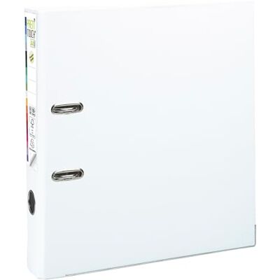 Exacompta 53148E 10er Pack Premium Kunststoff-Ordner Prem´Touch. 5 cm schmal DIN A4 MAXI Ringordner Aktenordner Briefordner Büroordner Plastikordner Schlitzordner weiß Exacompta 53148E 10er Pack Premium Kunststoff-Ordner Prem´Touch. 5 cm schmal DIN A4 MAXI Ringordner Aktenordner Briefordner Büroordner Plastikordner Schlitzordner weiß