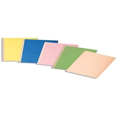 Exacompta 771000E 10er Pack Aktenmappen mit dehnbarem Rücken DIN A4 farbig sortiert Exacompta 771000E 10er Pack Aktenmappen mit dehnbarem Rücken DIN A4 farbig sortiert
