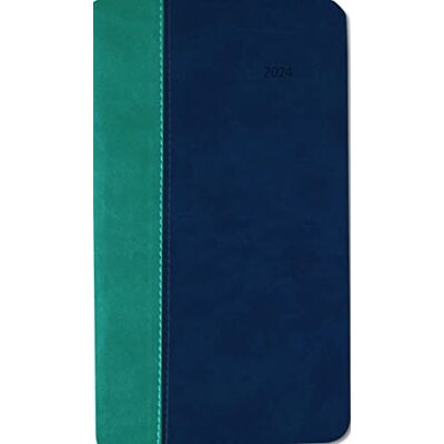 Alpha Taschenkalender Premium Water türkis-blau 2024 Büro-Kalender 9x15,6 cm 1 Woche 2 Seiten 128 Seiten mit weichem Tucson-Einband Alpha Taschenkalender Premium Water türkis-blau 2024 Büro-Kalender 9x15,6 cm 1 Woche 2 Seiten 128 Seiten mit weichem Tucson-Einband