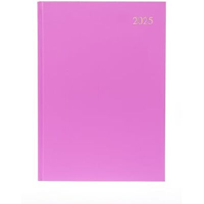Collins Essential ESSA43.50-25 Business-Terminplaner 2025, A4, Wochenplaner mit Ledernarbung, Hardcover, Rosa Collins Essential ESSA43.50-25 Business-Terminplaner 2025, A4, Wochenplaner mit Ledernarbung, Hardcover, Rosa