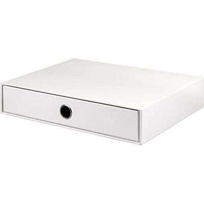Rössler SOHO 1er Schubladenbox aus Papier Büro Organizer Schreibtisch Schubladen Organizer Büro Zubehör & Bürobedarf Schreibtisch Organizer Box 34 x 25 x 7 cm 1 Stück Farbe: Weiß Weiss Schreibtisch Organizer für Dokumente, Unterlagen, Büro Rössler SOHO 1er Schubladenbox aus Papier Büro Organizer Schreibtisch Schubladen Organizer Büro Zubehör & Bürobedarf Schreibtisch Organizer Box 34 x 25 x 7 cm 1 Stück Farbe: Weiß Weiss Schreibtisch Organizer für Dokumente, Unterlagen, Büro