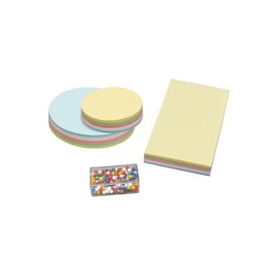 MAUL Moderationszubehör Zubehör für Moderatorenkoffer und Moderationskoffer Set mit 560 Teilen Inkl. Moderationskarten und Stecknadeln Ideal für Brainstorming und Meeting MAUL Moderationszubehör Zubehör für Moderatorenkoffer und Moderationskoffer Set mit 560 Teilen Inkl. Moderationskarten und Stecknadeln Ideal für Brainstorming und Meeting