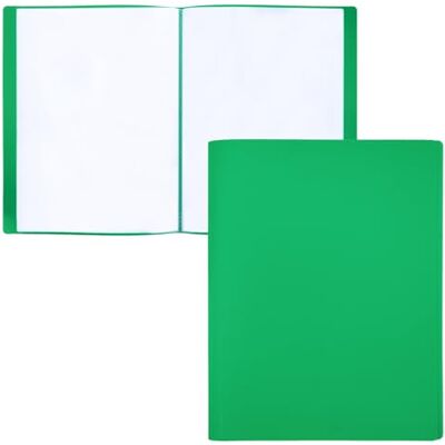 RAYLU PAPER Mappe mit Klarsichthüllen A4, 30 Transparente Hüllen aus 100% Recycelbarem Polypropylen, Dokumentenmappe für Schule & Büro (A4, Grün, 30 Hüllen) RAYLU PAPER Mappe mit Klarsichthüllen A4, 30 Transparente Hüllen aus 100% Recycelbarem Polypropylen, Dokumentenmappe für Schule & Büro (A4, Grün, 30 Hüllen)