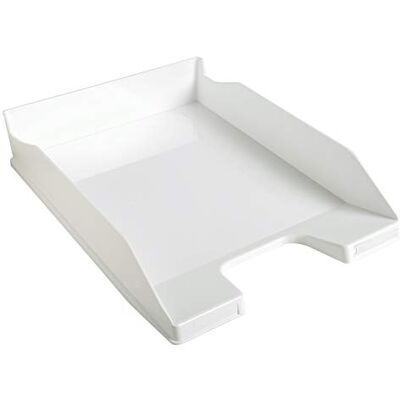 Exacompta 113213D 6er Pack Premium Briefablage Combo Midi DIN A4. Idealer Briefkorb für Ihre Organisation. Robuster und stapelbarer Ablagekorb Weiß glossy Exacompta 113213D 6er Pack Premium Briefablage Combo Midi DIN A4. Idealer Briefkorb für Ihre Organisation. Robuster und stapelbarer Ablagekorb Weiß glossy