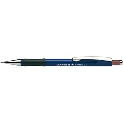 Schneider Graffix Druckbleistift (Mit Polymer-Feinminen 0,5 mm ) 10er Packung blau Schneider Graffix Druckbleistift (Mit Polymer-Feinminen 0,5 mm ) 10er Packung blau