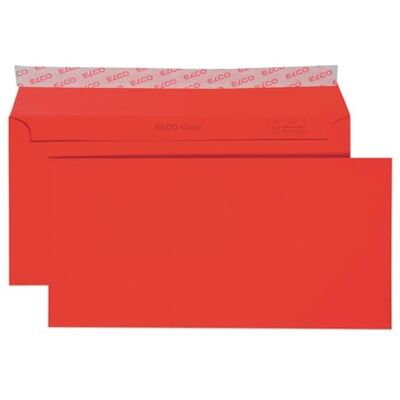 Elco 18833.92 Color Box mit Deckel und 250 Briefumschläge/Versandtasche, Haftklebeverschluss, C5/6 DL, 100g, intensiv-rot, Fenster: nein Elco 18833.92 Color Box mit Deckel und 250 Briefumschläge/Versandtasche, Haftklebeverschluss, C5/6 DL, 100g, intensiv-rot, Fenster: nein