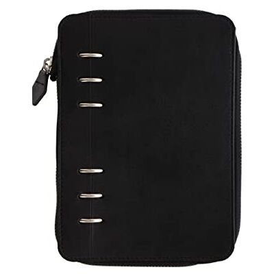 Filofax Personal A6 Notizbuch Ringbuch Clipbook Classic Schwarz ZIP Mappe 143007 Filofax Personal A6 Notizbuch Ringbuch Clipbook Classic Schwarz ZIP Mappe 143007
