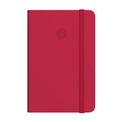 Antartik Notizheft mit Gummiband, fester Einband, A4 Blatt, kariert, Rot, 100 Blatt, 80 g, FSC Antartik Notizheft mit Gummiband, fester Einband, A4 Blatt, kariert, Rot, 100 Blatt, 80 g, FSC
