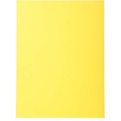 Exacompta 420005E 100er Pack Aktendeckel Forever® 170 g/m2 Aus Recycling-Karton für DIN A4 Blauer Engel ideal für die lose Blatt-Ablage gelb Sammelmappe Dokumentenmappe Exacompta 420005E 100er Pack Aktendeckel Forever® 170 g/m2 Aus Recycling-Karton für DIN A4 Blauer Engel ideal für die lose Blatt-Ablage gelb Sammelmappe Dokumentenmappe