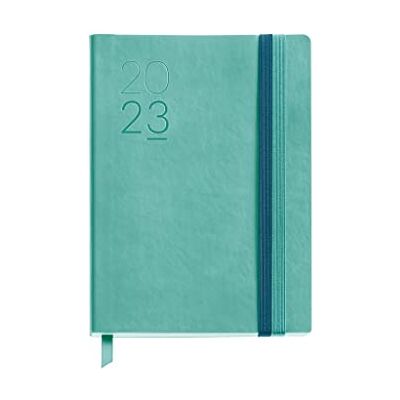 Miquelrius Jahresplaner 2023 Tag Seite Größe 122 x 168 mm Flexibler Abdeckung aus Kunstleder genäht Doppelverschluss Gummizug Spanisch, Englisch und Portugiesisch Blau Miquelrius Jahresplaner 2023 Tag Seite Größe 122 x 168 mm Flexibler Abdeckung aus Kunstleder genäht Doppelverschluss Gummizug Spanisch, Englisch und Portugiesisch Blau
