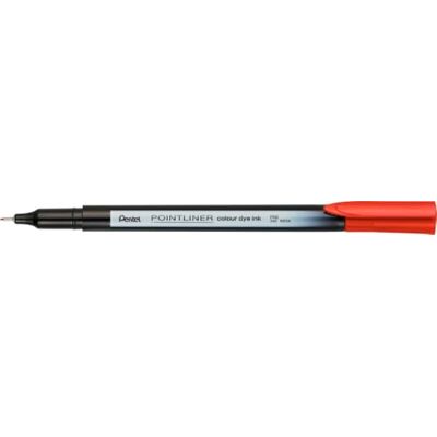Pentel Pointliner colour S40 Fineliner dye ink, 0.4 mm, rot (12 Stück) Pentel Pointliner colour S40 Fineliner dye ink, 0.4 mm, rot (12 Stück)