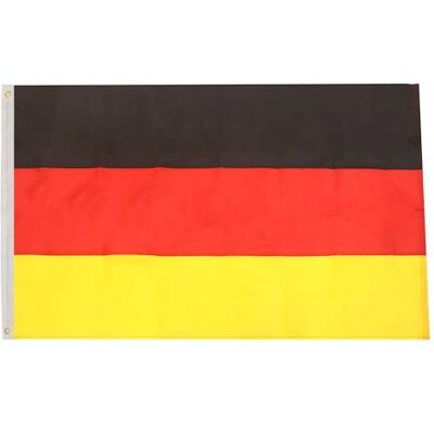 AZ FLAG Flagge Deutschland 150x90 cm Fahne Deutsche Nylon 200D 2 Ösen Für innen und außen dekorative Flagge doppelte Nähte und verstärkte Kanten mit Metallösen 200D Nylon AZ FLAG Flagge Deutschland 150x90 cm Fahne Deutsche Nylon 200D 2 Ösen Für innen und außen dekorative Flagge doppelte Nähte und verstärkte Kanten mit Metallösen 200D Nylon
