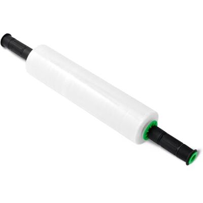 Amazon Stretchfolie, 38,1 cm x 304,8 m, 1 Rolle mit 2 Griffen, Transparent Amazon Stretchfolie, 38,1 cm x 304,8 m, 1 Rolle mit 2 Griffen, Transparent