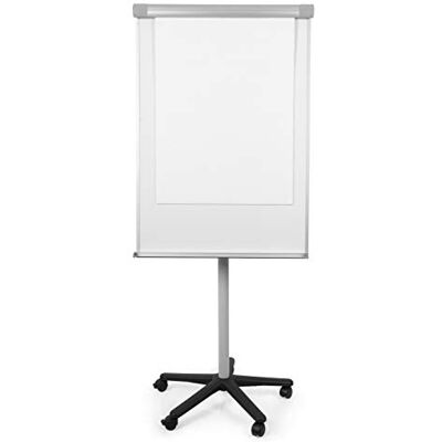 Bi-Office Flipchart Smart, Mobiles mit 5 Rollen, Magnetisch, 70 x 100 x 180 cm, Grau Aluminiumrahmen, Bi-Office Flipchart Smart, Mobiles mit 5 Rollen, Magnetisch, 70 x 100 x 180 cm, Grau Aluminiumrahmen,