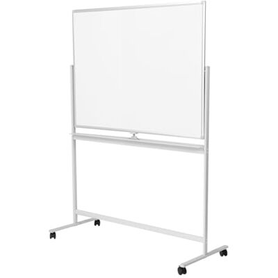Logilink EO0064 Whiteboard/Tafel, 2-seitig beschreibbar, 120 x 80 cm, auf Rollen, Aluminiumrahmen Logilink EO0064 Whiteboard/Tafel, 2-seitig beschreibbar, 120 x 80 cm, auf Rollen, Aluminiumrahmen