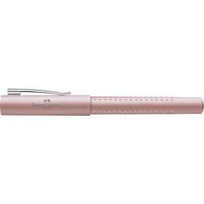 Faber-Castell 140814 Füller Grip 2011, Federberite B, pale rose, 1 Stück Faber-Castell 140814 Füller Grip 2011, Federberite B, pale rose, 1 Stück