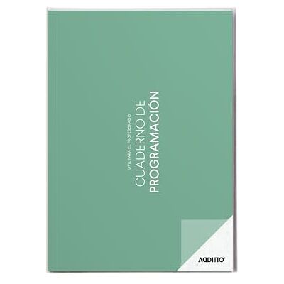 Additio Programmierbuch für Lehrer Monatsplan Wochenplaner Kursverfolgung A4 Größe Spanisch Grün Additio Programmierbuch für Lehrer Monatsplan Wochenplaner Kursverfolgung A4 Größe Spanisch Grün