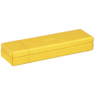 Rhodia 319786C Stiftebox 21x5,5x3cm Kunstleder Gelb Rhodia 319786C Stiftebox 21x5,5x3cm Kunstleder Gelb