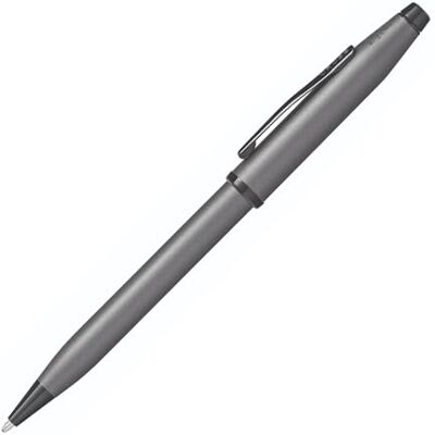 Cross Century II Kugelschreiber (Strichstäke M, Schreibfarbe: schwarz, inkl. Premium Geschenkbox) gunmetal grey, 1 Stück (1er Pack) Cross Century II Kugelschreiber (Strichstäke M, Schreibfarbe: schwarz, inkl. Premium Geschenkbox) gunmetal grey, 1 Stück (1er Pack)