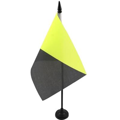 AZ FLAG Tischflagge Anarchokapitalismus 21x14 cm Anarchokapitalisten Tischfahne 14 x 21 Cm Flaggen AZ FLAG Tischflagge Anarchokapitalismus 21x14 cm Anarchokapitalisten Tischfahne 14 x 21 Cm Flaggen