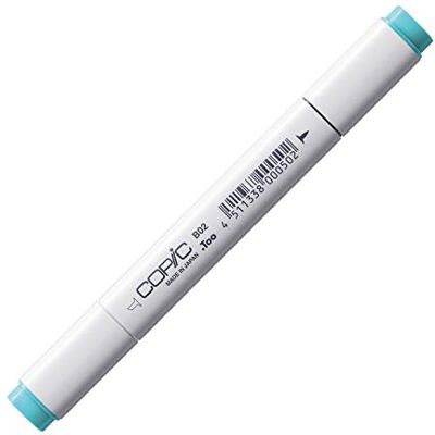 Copic Classic Marker Typ B 02, Robin's Egg Blue, professioneller Layoutmarker, mit einer breiten und einer feinen Spitze Copic Classic Marker Typ B 02, Robin's Egg Blue, professioneller Layoutmarker, mit einer breiten und einer feinen Spitze